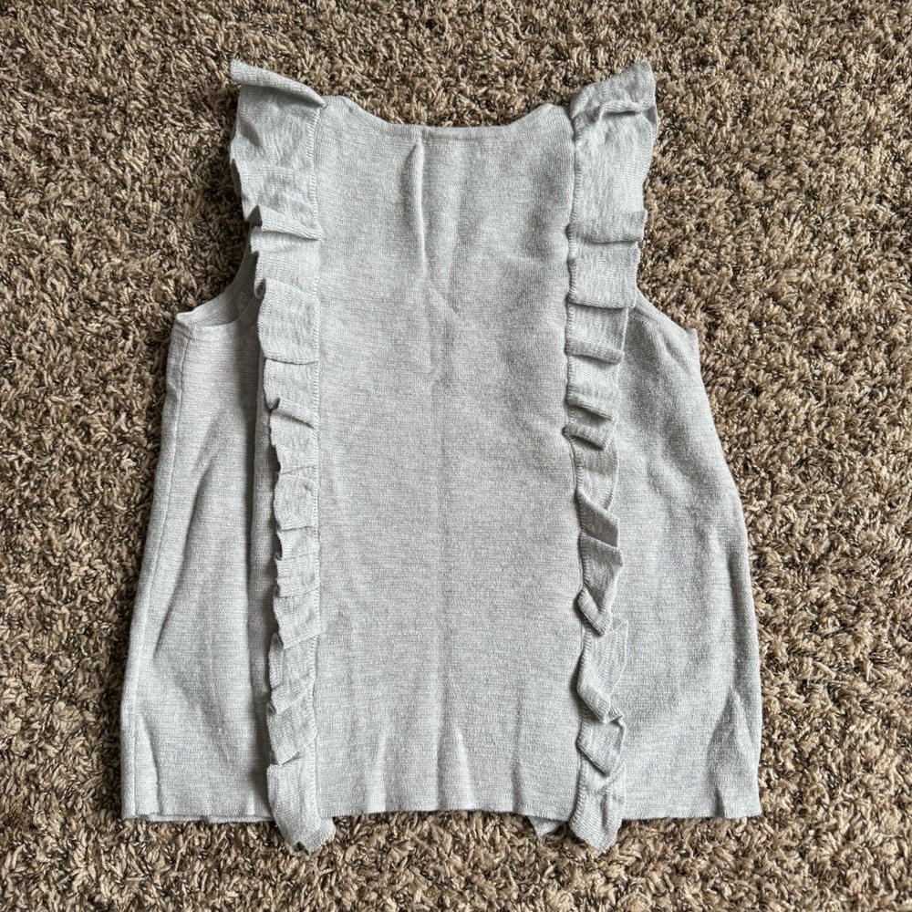 Madewell Ruffle Sweater Tank - Picture 2 of 4